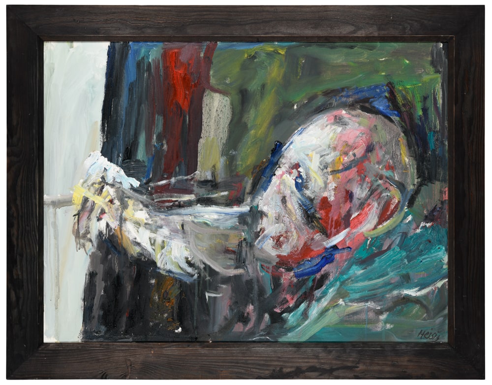 WERKVERZEICHNISSE.ART - Bernhard Heisig - Portrait Willi Sitte - copyright by artatberlin.com-min Bernhard Heisig | Portrait Willi Sitte - Image 1