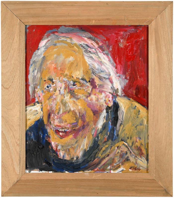 WERKVERZEICHNISSE.ART - Bernhard Heisig - Selbstbildnis - copyright by artatberlin.com-min Bernhard Heisig | Selbstbildnis - Image 1