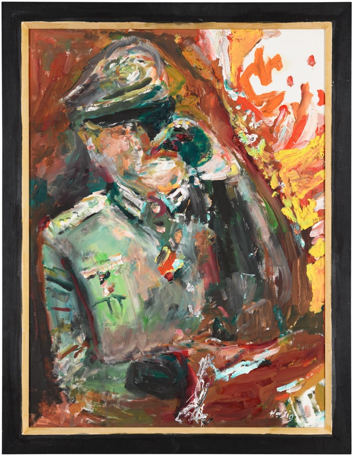 WERKVERZEICHNISSE.ART - Bernhard Heisig - Stauffenberg - copyright by artatberlin.com-min Bernhard Heisig | Stauffenberg, 2010 - Image 1