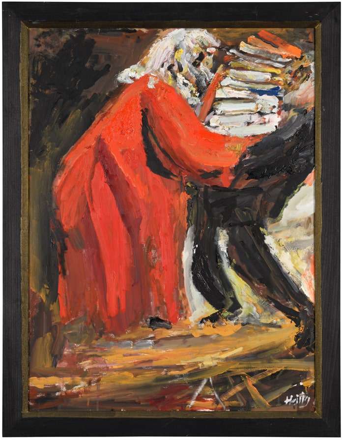 WERKVERZEICHNISSE.ART - Bernhard Heisig - Studierzimmer - copyright by artatberlin.com-min Bernhard Heisig | Studierzimmer - Image 1