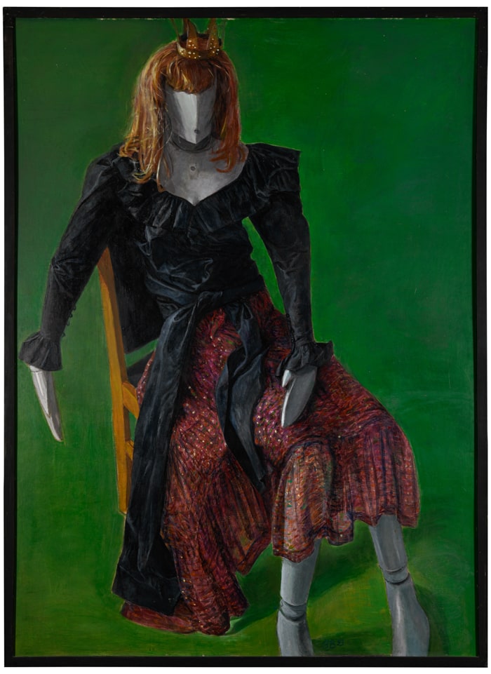 WERKVERZEICHNISSE.ART - Gudrun Bruene - Die Koenigspuppe - copyright by artatberlin.com-min Gudrun Brüne | Die Königspuppe, 1999 - Image 1