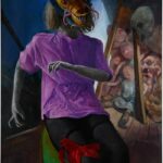 Gudrun Brüne | Modellpuppe mit Tiermaske, 1994