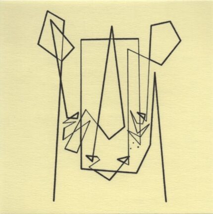 Mo Ganji - 043-Rhinoceros-Front