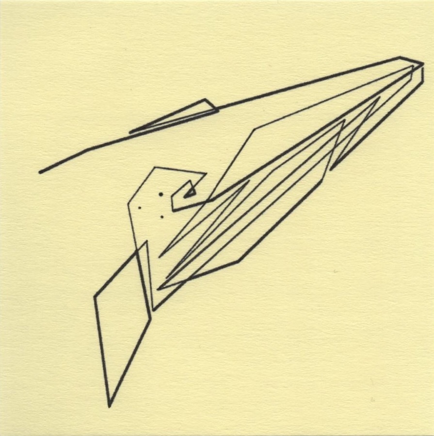 Mo Ganji - 047-Whale-Front Mo Ganji: Bryde's Whale | Brydewal | Balaenoptera edeni | No. 047/250 from work group 8/99 - Image 1
