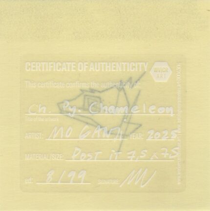 Mo Ganji - 054-Chameleon-Front