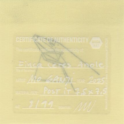 Mo Ganji - 076-Anole-Back