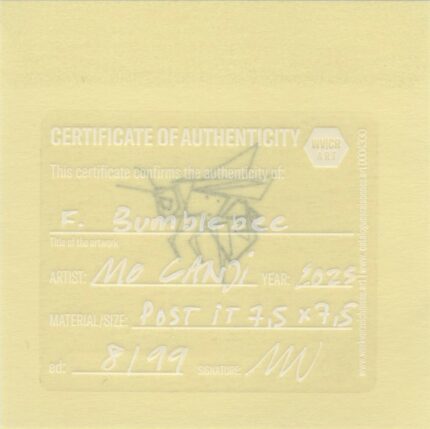 Mo Ganji - 080-Bumblebee-Back