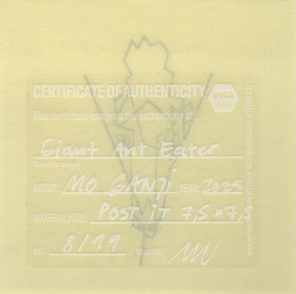 Mo Ganji - 083-Ant Eater-Back