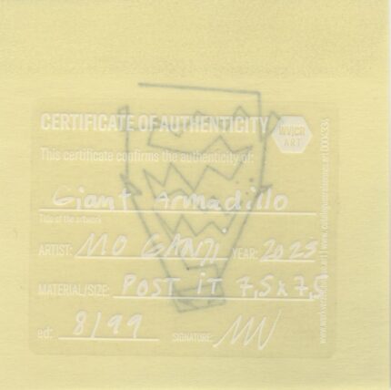 Mo Ganji - 084-Armadillo-Back