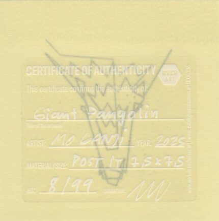 Mo Ganji - 086-Pangolin-Back