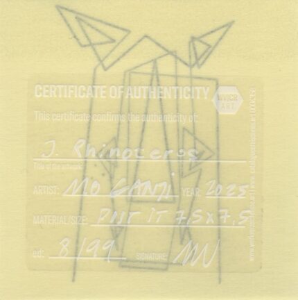 Mo Ganji - 108-Rhinoceros-Back