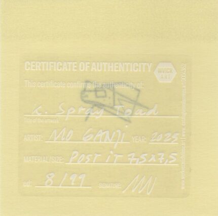 Mo Ganji - 112-Toad-Back