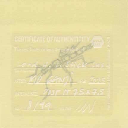 Mo Ganji - 121-Stick Insect-Back