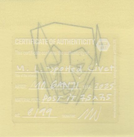 Mo Ganji - 126-Civet-Back