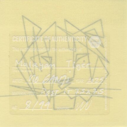 Mo Ganji - 127-Tiger-Back