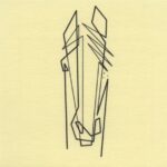 Mo Ganji: Messara Horse | Messara-Pferd | Equus caballus | No. 131/250 from work group 8/99