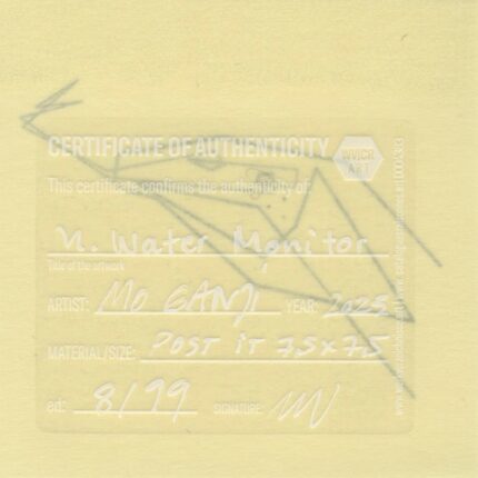 Mo Ganji - 133-Water Monitor-Back