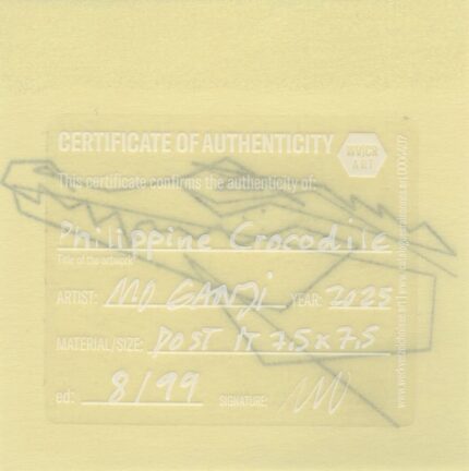 Mo Ganji - 156-Crocodile-Back