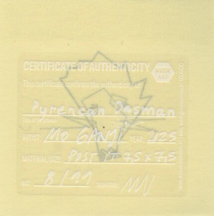 Mo Ganji - 169-Desman-Back