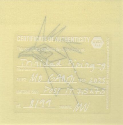 Mo Ganji - 227-Piping-guan-Back