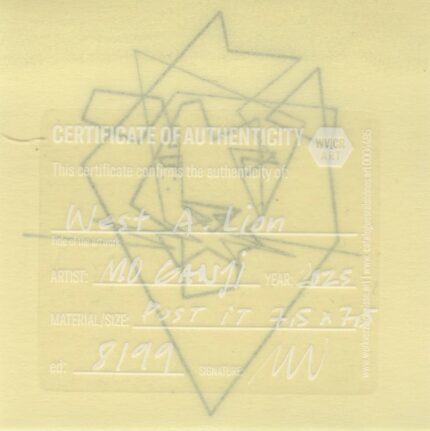 Mo Ganji - 235-Lion-Back