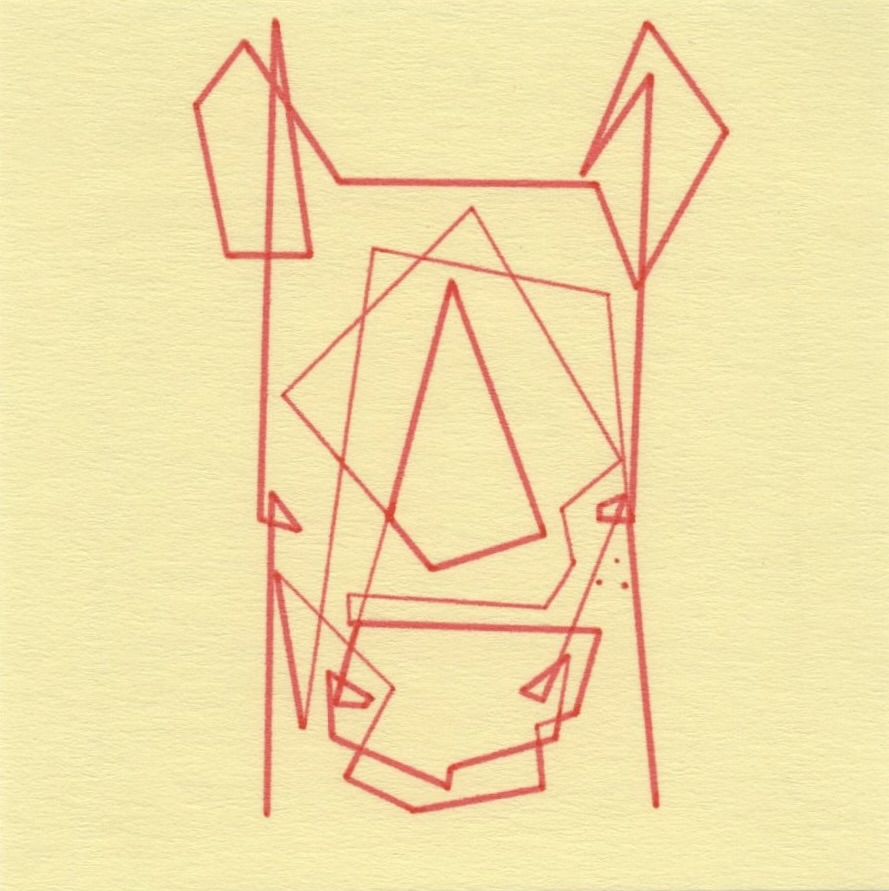 Mo Ganji - EX 012-Rhino-Front Mo Ganji - EX 012-Rhino-Front
